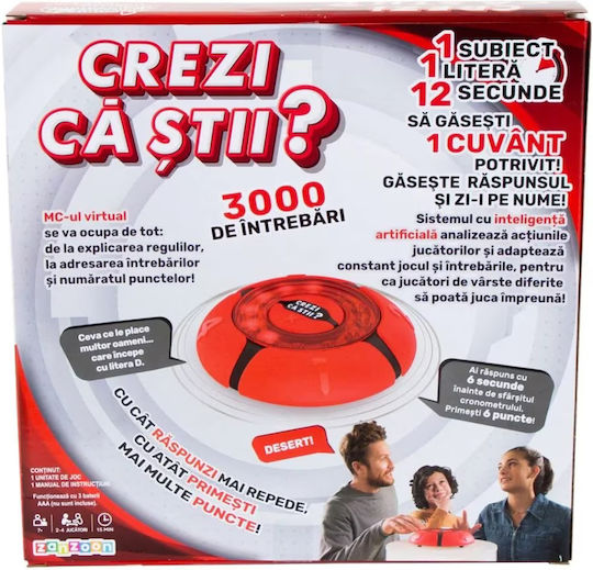 Joc de Societate Do You Think You Know? pentru 2-4 Jucători 7+ Ani 3821113 Noriel
