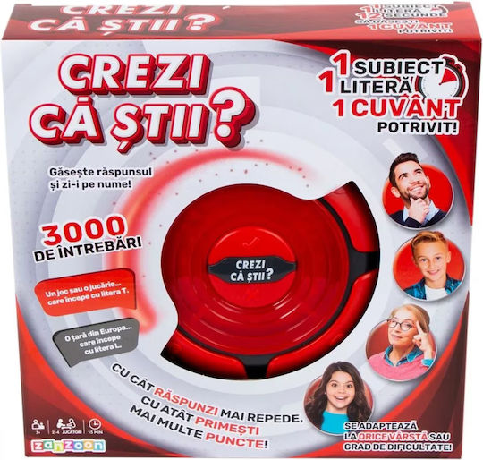 Joc de Societate Do You Think You Know? pentru 2-4 Jucători 7+ Ani 3821113 Noriel