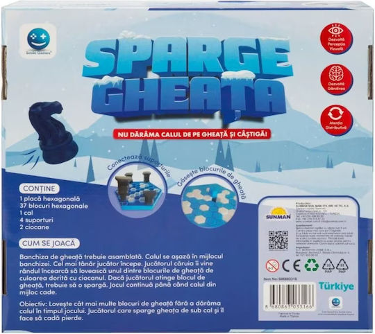 Joc de Societate Break the Ice pentru 2 Jucători 4+ Ani S00003316 Noriel
