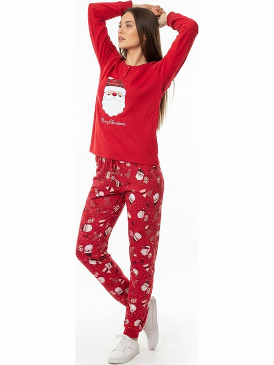 Cootaiya Winter Women's Pyjama Set Red