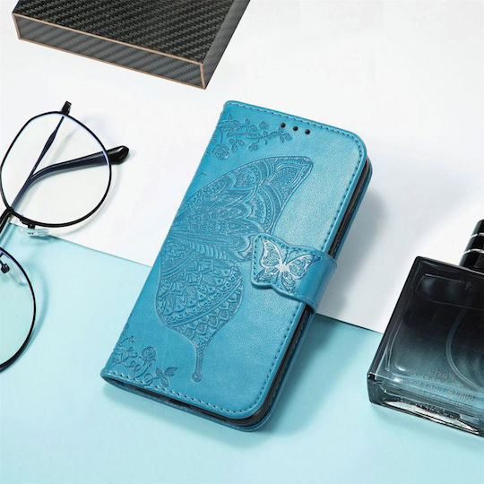 XGSM Klapphülle T Phone 3 5g Butterfly Blau