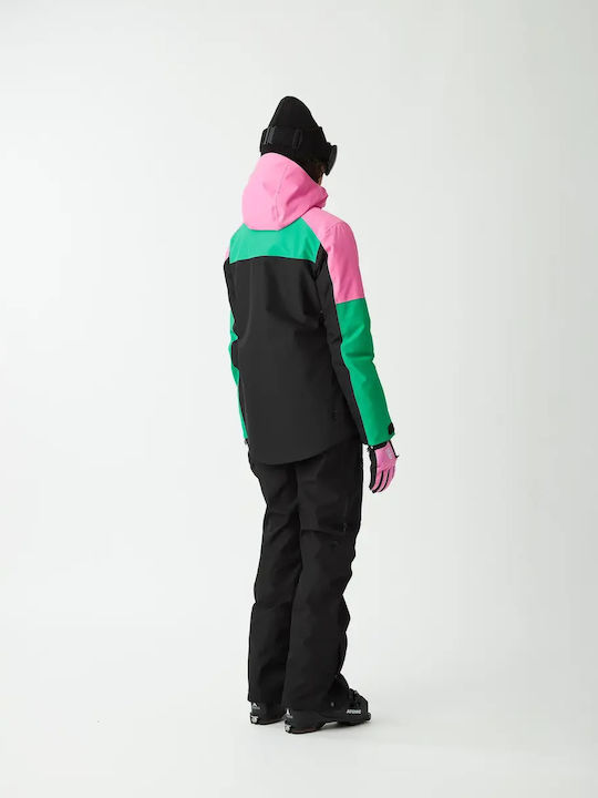 Picture Organic Clothing I-008575-947 Γυναικείο Μπουφάν για Σκι & Snowboard Ροζ