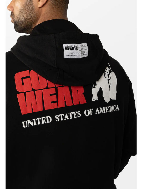 Sweatshirt with Hood Black