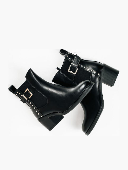 Stiefeletten Damen Schwarz