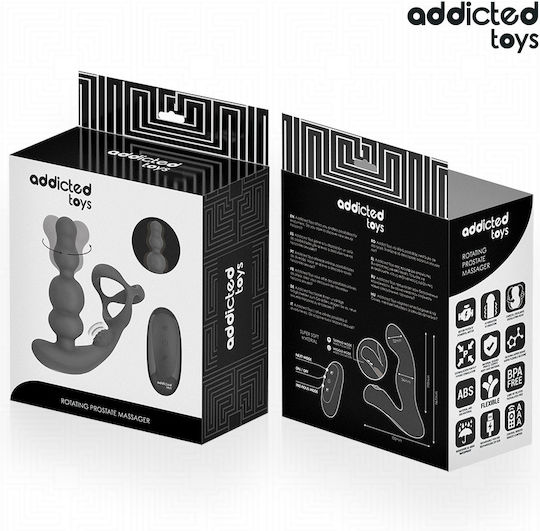 Addicted Toys Πρωκτικός Δονητής με Δυνατότητα Ασύρματης Λειτουργίας