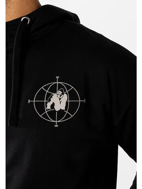 Sweatshirt with Hood Black