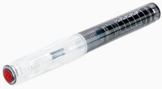 Twsbi Go Spring Load Mechanism Calligraphy Pen Extra Fine Transparent with Red Ink
