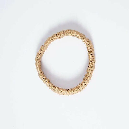 100% Pure Alhena Natural Silk Hair Elastic Golden Beige