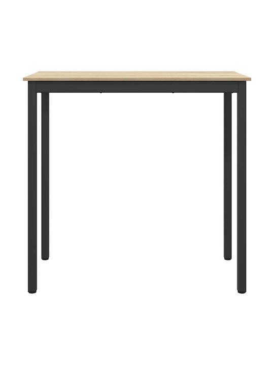 Table Dining Room Wooden Gray 110x55x105cm