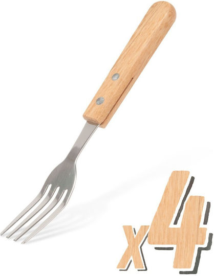 Alista Home Set de Furculițe Alimente De lemn Gri 19cm 4buc Alista Home Set de Furculițe Alimente De lemn Gri 19cm 4buc