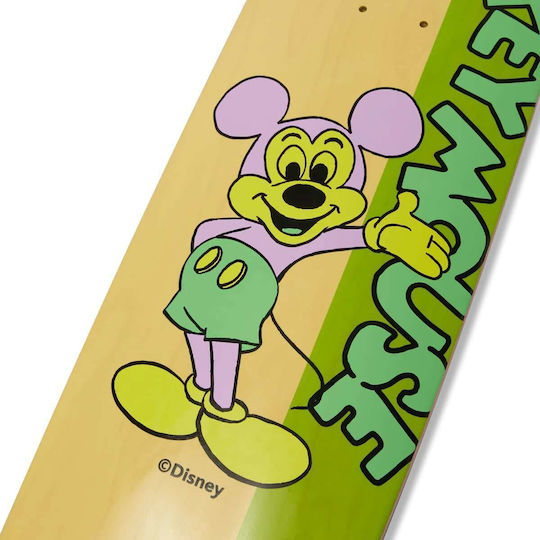 HUF Disney Mickey Mouse Greetings 8" Skateboard Shortboard Multicolored