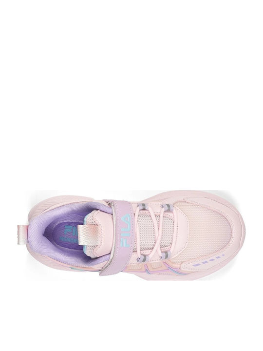 Motion 5 Memory Kids Sneakers with Scratch Pink