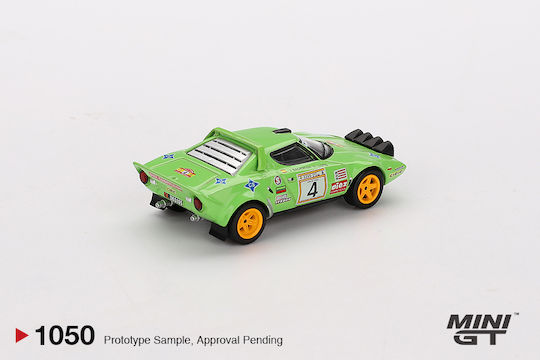 Macheta Auto Lancia Stratos Hf #4 Spanishrally Champion 1979 1:64 Mini Gt Mgt01050-l