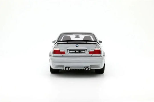 Machetă Mașină BMW E46 M3 GTR Street Titan Argintiu Metalizat 354 2001 1:18 Otto Models Ot1128