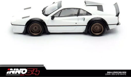 Macheta Auto Ferrari Lbwk 308 Gtb Alb 1:64 Inno64