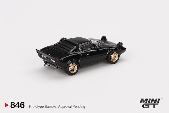 Model Static Mașină Lancia Stratos HF Stradale Negru 1973 Scara 1:64