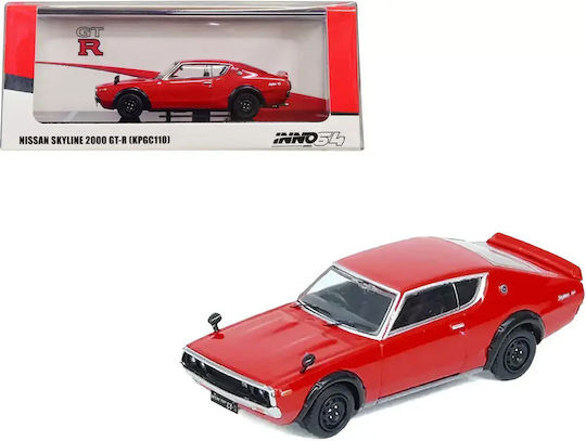 Macheta Auto Nissan Skyline 2000 Gt-r Kpgc110 Rot Maβstab 1:64 Inno64