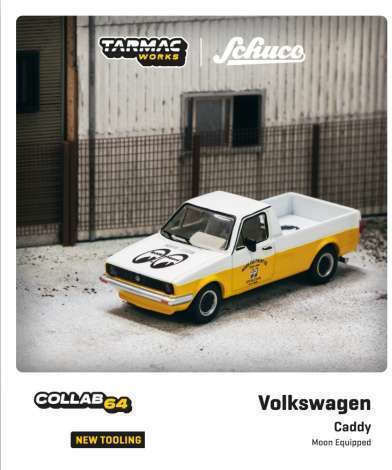 Auto Volkswagen Caddy Moon Ausgestattet 1:64 Tarmac