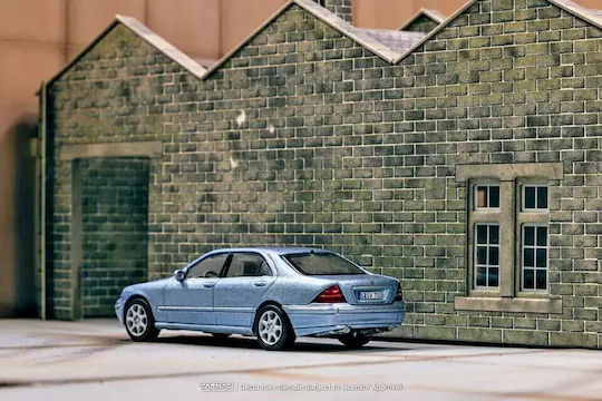 Моделна Фигура Автомобил Mercedes S-klasse W220 Син 1:64 Tarmac