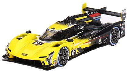 Machetă Auto Cadillac V-Series.r #01 Cadillac Racing 2023 Imsa Daytona 24 Hrs Locul 3 2023 Scara 1:64 Mini GT MGT00708LHD