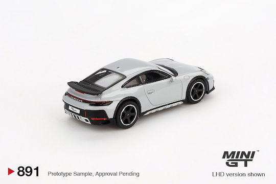 Macheta Auto Porsche 911 992 Dakar Ice Gray Metallic 2023 1:64 Mini Gt Mgt00891-l