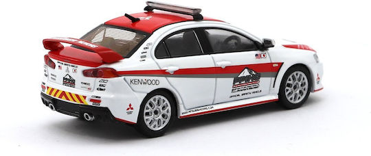Macheta Mașină Mitsubishi Lancer Evo X Safety Car Scara 1:64 Tarmac