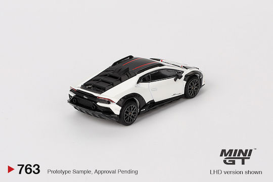 Machetă Mașină Lamborghini Huracán Sterrato Alb Asopo 2023 Scara 1:64 Mini GT MGT00763-L