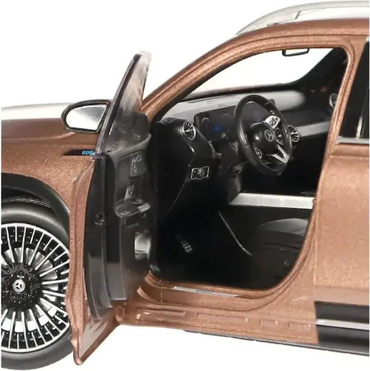 Machetă Mașină Mercedes-Benz Eqb 2021 Rose Gold Metalic Scara 1:18 Nzg