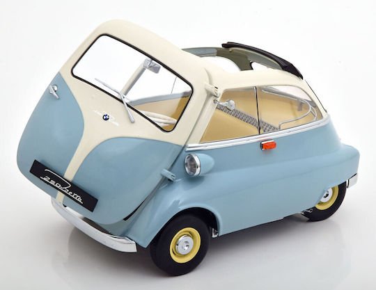 Machetă Mașină Bmw Isetta 250 1959 Albastru Deschis 1:12 Kk-scale