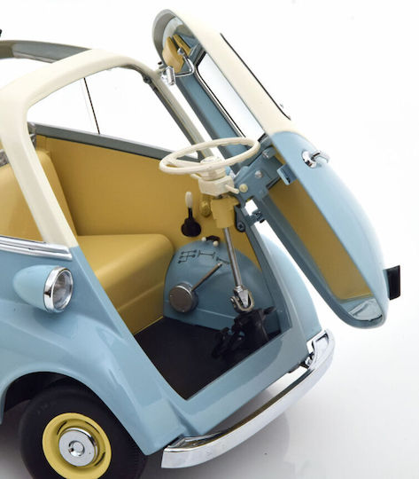 Machetă Mașină Bmw Isetta 250 1959 Albastru Deschis 1:12 Kk-scale
