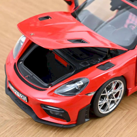 Macheta Auto Porsche 718 Spyder Rs 2023 Rosu 1:18 Norev