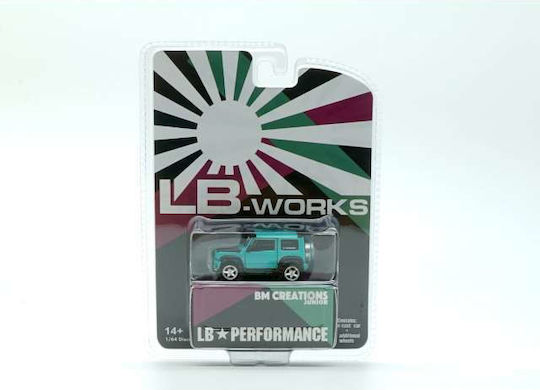 Macheta Auto Suzuki Jimny Lbw 2018 Roz Maßstab 1:64 BM Creations