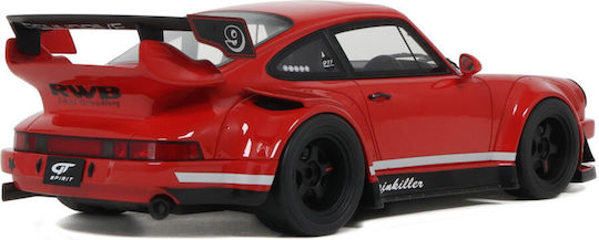 Machetă Mașină Porsche Rwb Painkiller Roșu Indian 1:18 Gt Spirit Gt449