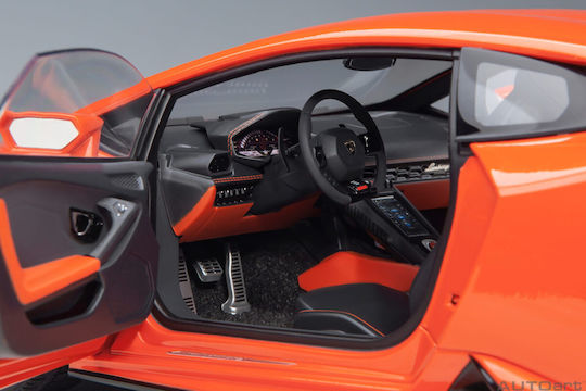 Modellauto Lamborghini Huracan Evo 2019 Orange 1:18 Autoart
