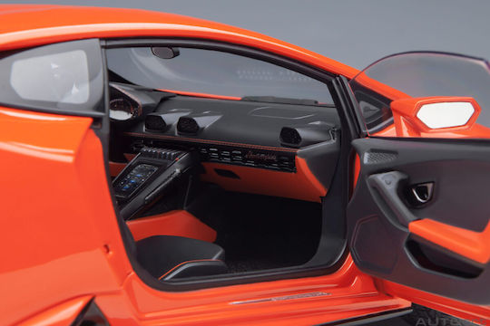 Modellauto Lamborghini Huracan Evo 2019 Orange 1:18 Autoart