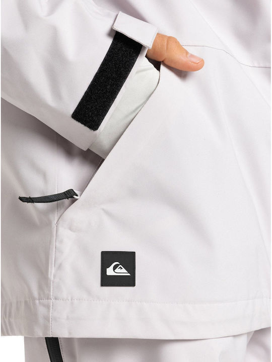 Quiksilver EQYTJ03493-SFN0 Männer Jacke aus für Ski & Snowboard Weiß