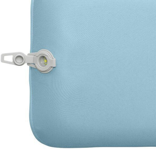 Inflatable Pillow Bestway Alpinelite Large Air Pillow 49.5 X 28cm White Blue 69625_1