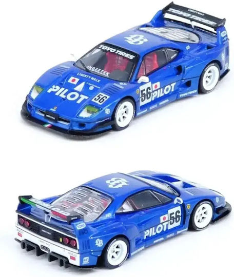 Machetă Auto Ferrari F40 Lbwk Tokyo Auto Salon 2024 Albastru 1:64 Inno64