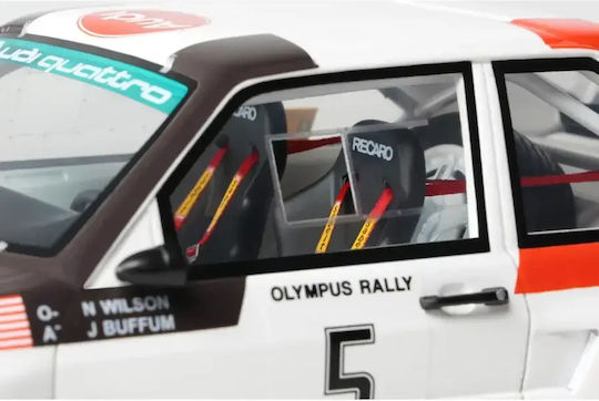 Machetă Auto Audi Sport Quattro Olympus Rally 1986 1:18 Otto Models Ot1159