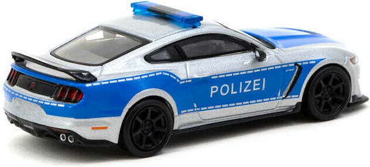 Machetă Mașină Ford Mustang Shelby GT350R Poliția Germană 1:64 Tarmac Works