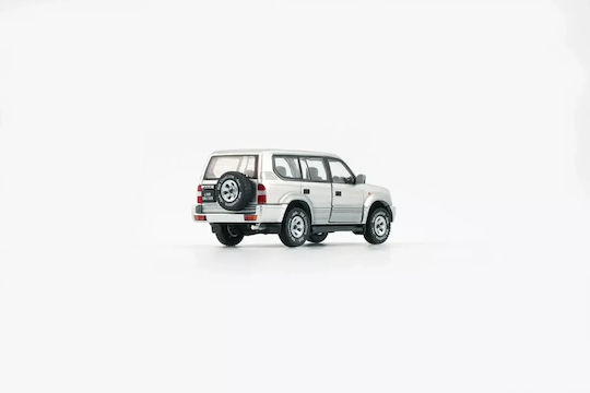 Machetă Mașină Toyota Land Cruiser Prado LC95 Argintiu 1:64 BM Creations