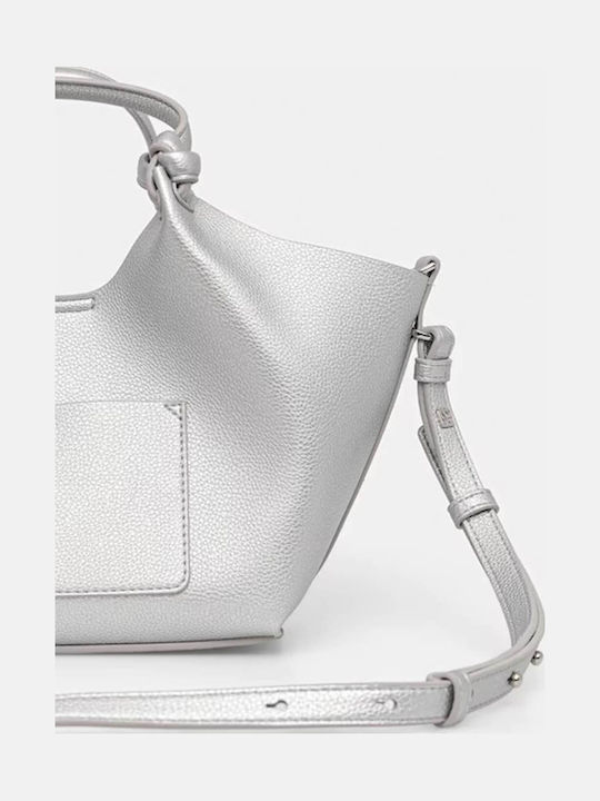 Paula Women's Bag Tote Handbag Silver