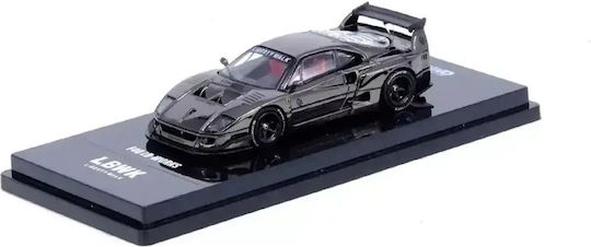 Модел Автомобил Ferrari Llbwk F40 Хром Черен 1:64 Inno64