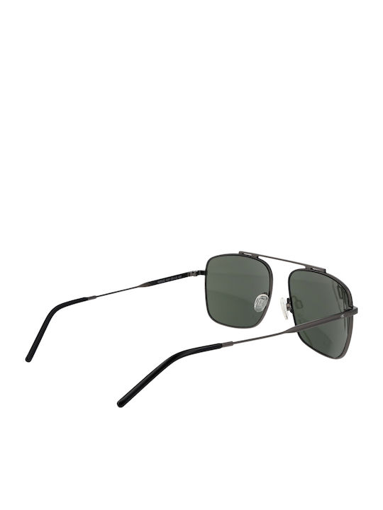 Champion Men's Sunglasses with Blue Metal Frame and Blue Lens CU5152-58C02