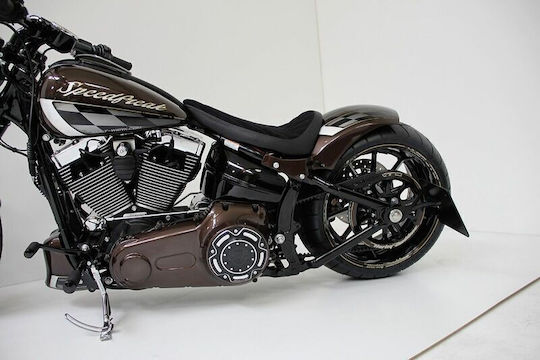 Cult Werk Motorrad-Kennzeichenhalter und -rahmen Hd-bro020-fr2