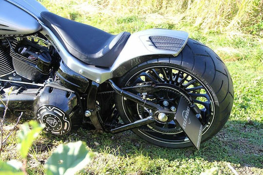 Cult Werk Motorrad-Kennzeichenhalter und -rahmen Hd-bro020-fr2