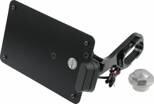 Cult Werk Motorrad-Kennzeichenhalter und -rahmen Hd-bro020-fr2