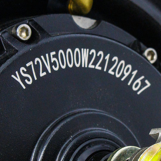 Motor With Rim Tire Electric Scooters Universal Dokma 13x5.00-6.5 72v 5000w