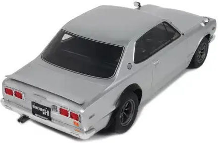 Machetă Mașină Nissan Skyline 2000 GT-R KPGC10 Argintiu 700 1971 Scara 1:12 Otto Models G094