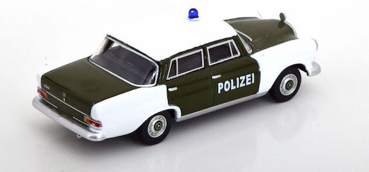 Machetă Mașină Mercedes-Benz 200 W110 Poliție 1961 1:64 Schuco